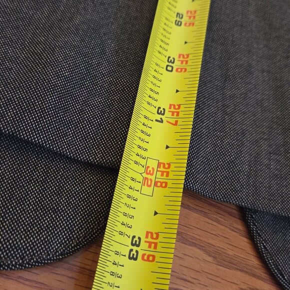 Vintage Claiborne Men's Blazer Sport Coat 44R Dusty Brown 3 Button 1990s Suit - Picture 13 of 13